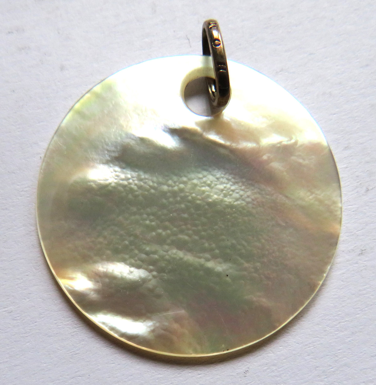 Thomas Sabo Mother of Pearl & Sterling Silver Disc Pendant