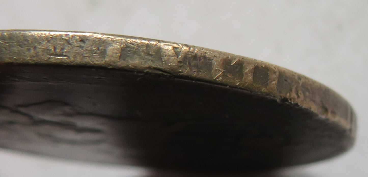 1818 LVIII King George IIII Silver Crown Coin - Great Britain