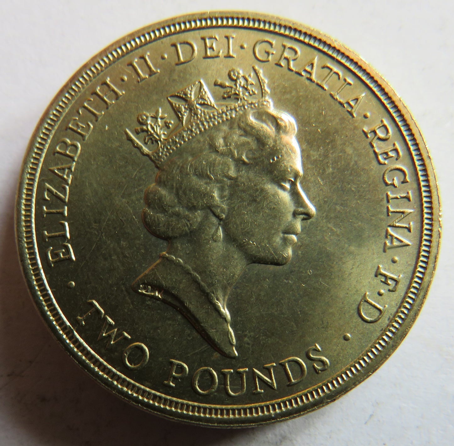 1986 Scottish Commonwealth Games £2 Two Pound Coin