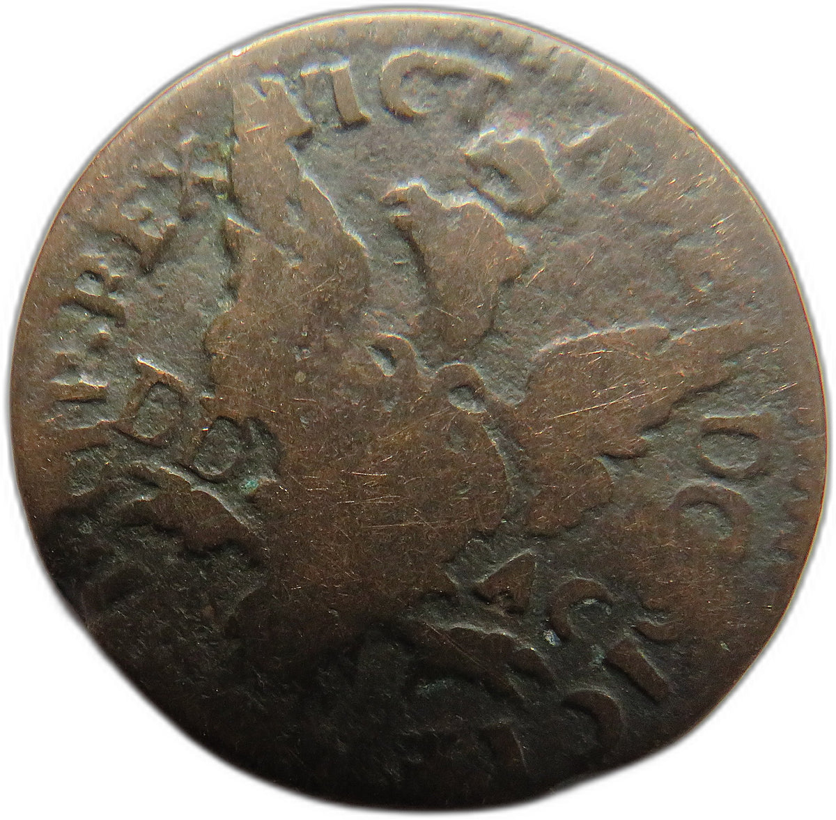 1716 Italian States Sicily Grano Coin