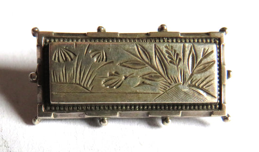 Small Antique Silver Brooch