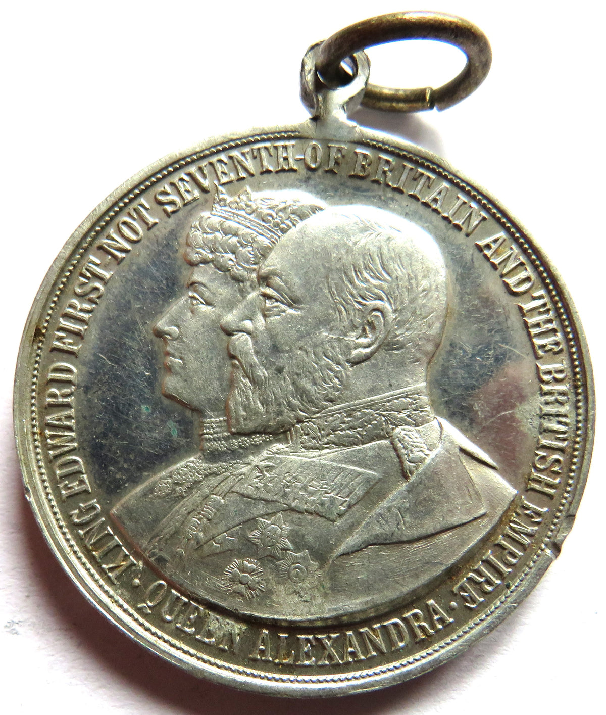 1902 King Edward Coronation Medal "In Defence of Scotland's National Rights and Honour"