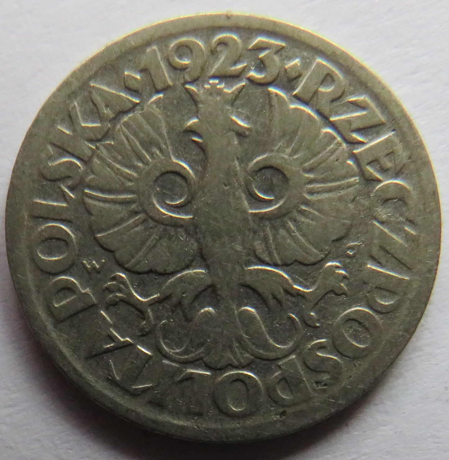 1923 Poland 10 Grozny Coin