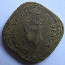 Load image into Gallery viewer, 1944 King George VI India 2 Annas Coin
