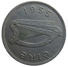 Load image into Gallery viewer, 1955 Ireland Eire Halfcrown Coin
