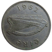 Load image into Gallery viewer, 1962 Ireland Eire Halfcrown Coin
