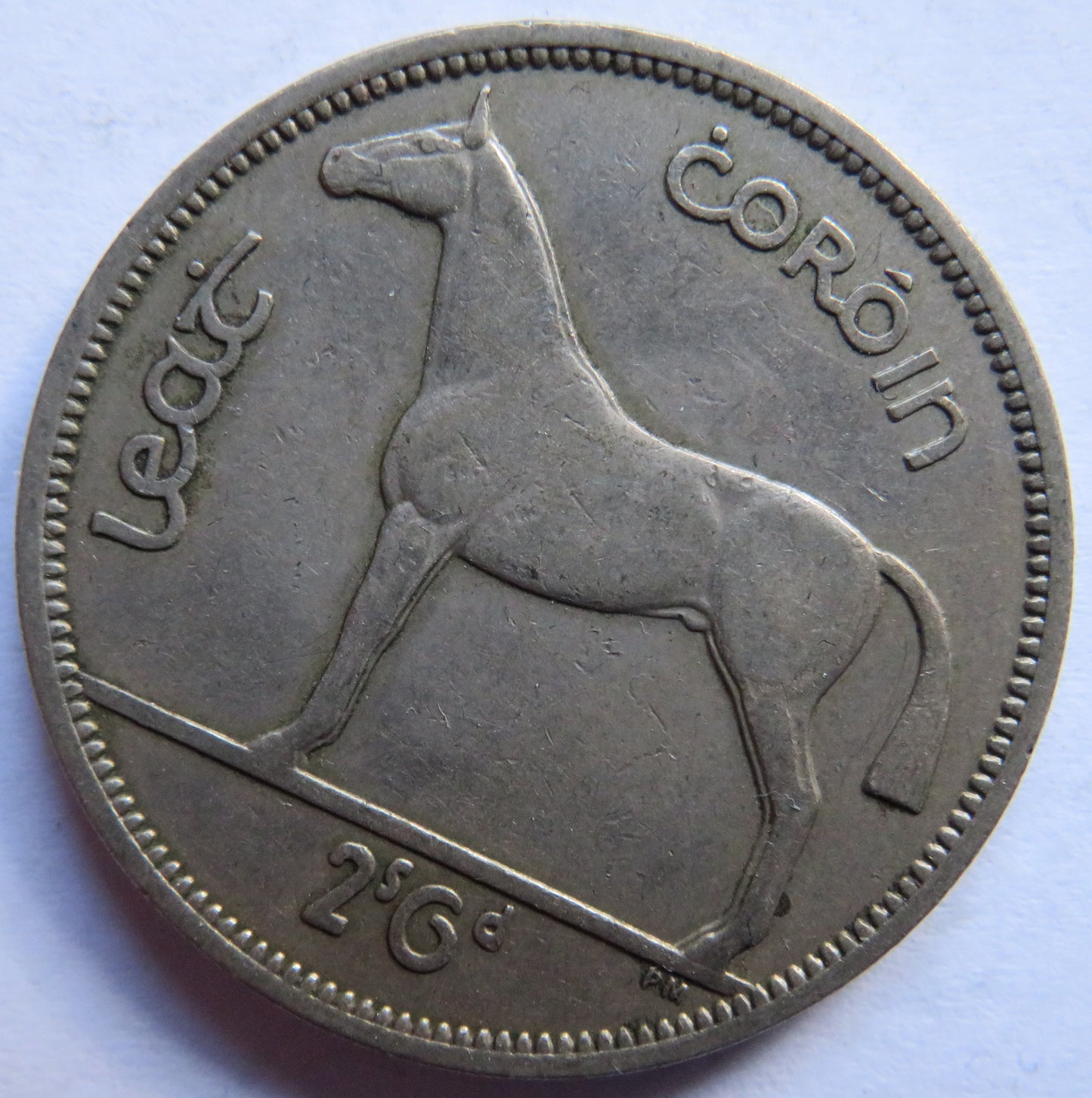 1955 Ireland Eire Halfcrown Coin