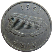 Load image into Gallery viewer, 1951 Ireland Eire Halfcrown Coin
