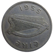 Load image into Gallery viewer, 1955 Ireland Eire Halfcrown Coin
