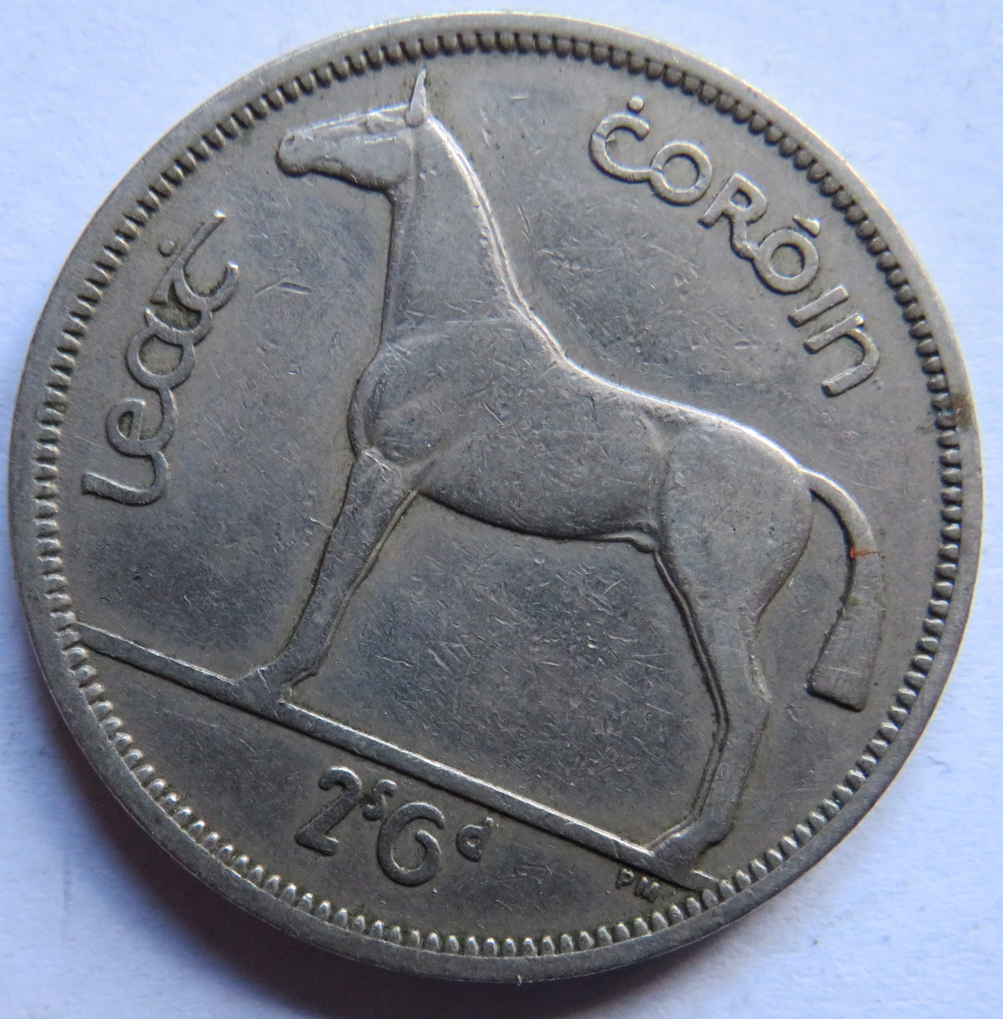 1955 Ireland Eire Halfcrown Coin