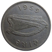 Load image into Gallery viewer, 1959 Ireland Eire Halfcrown Coin
