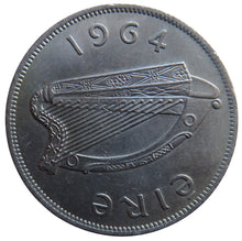 Load image into Gallery viewer, 1964 Ireland Eire Halfcrown Coin
