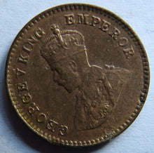 Load image into Gallery viewer, 1921 King George V India 1/12th Anna Coin High Grade
