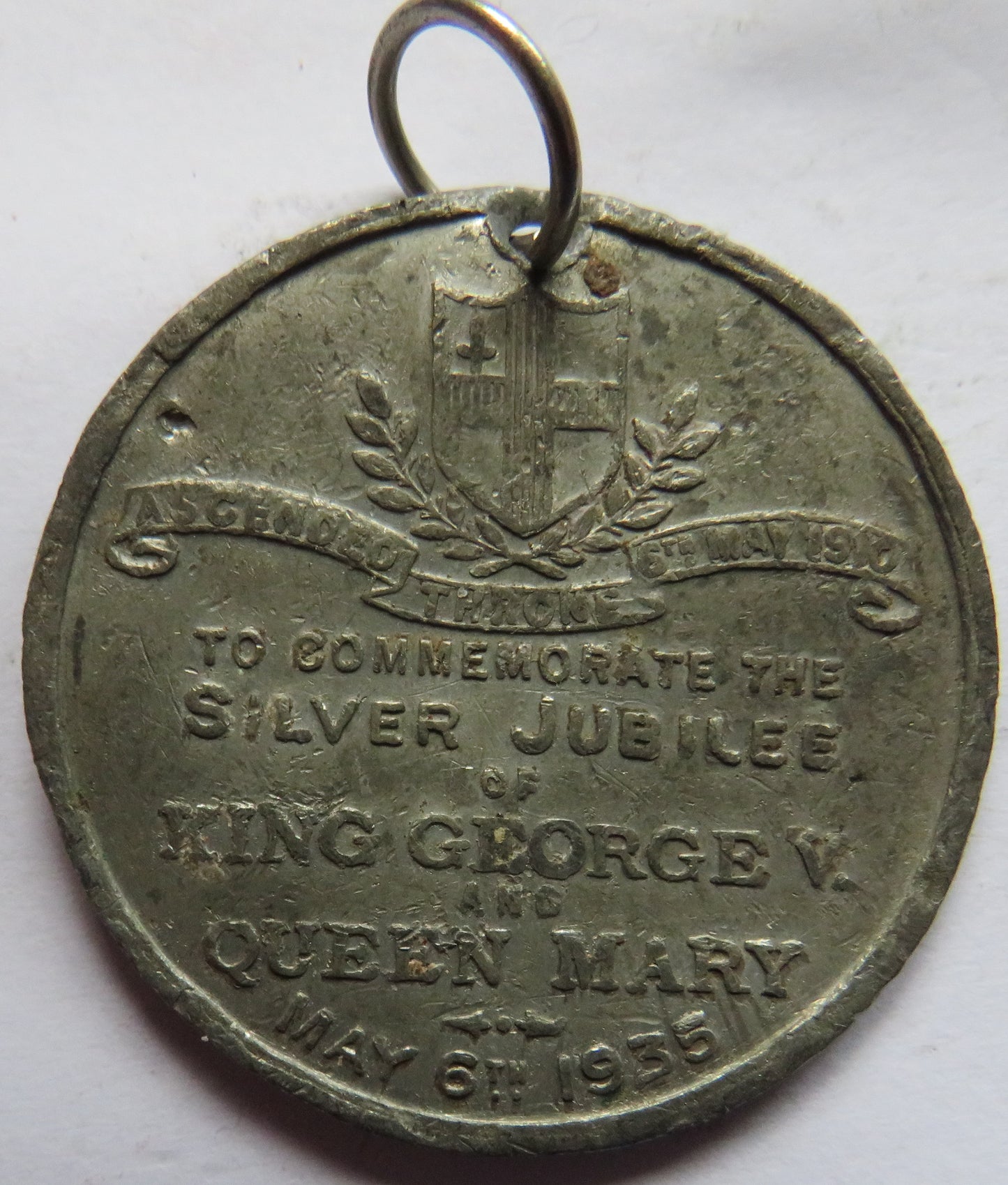 1935 King George V & Queen Mary Commemorative Medal