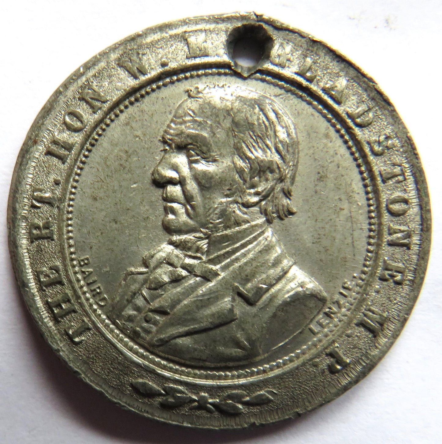 1884 William Gladstone Commemorative Medal Commemorative of Franchise Demonstration