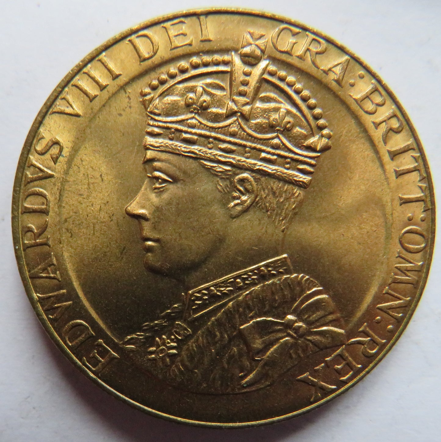 1937 King Edward VIII Coronation Medal