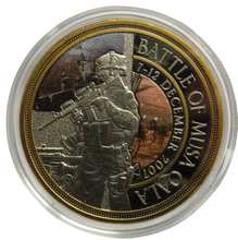 Load image into Gallery viewer, Historic Battles of our Time Commemorative Coin Battle of Musa Qala
