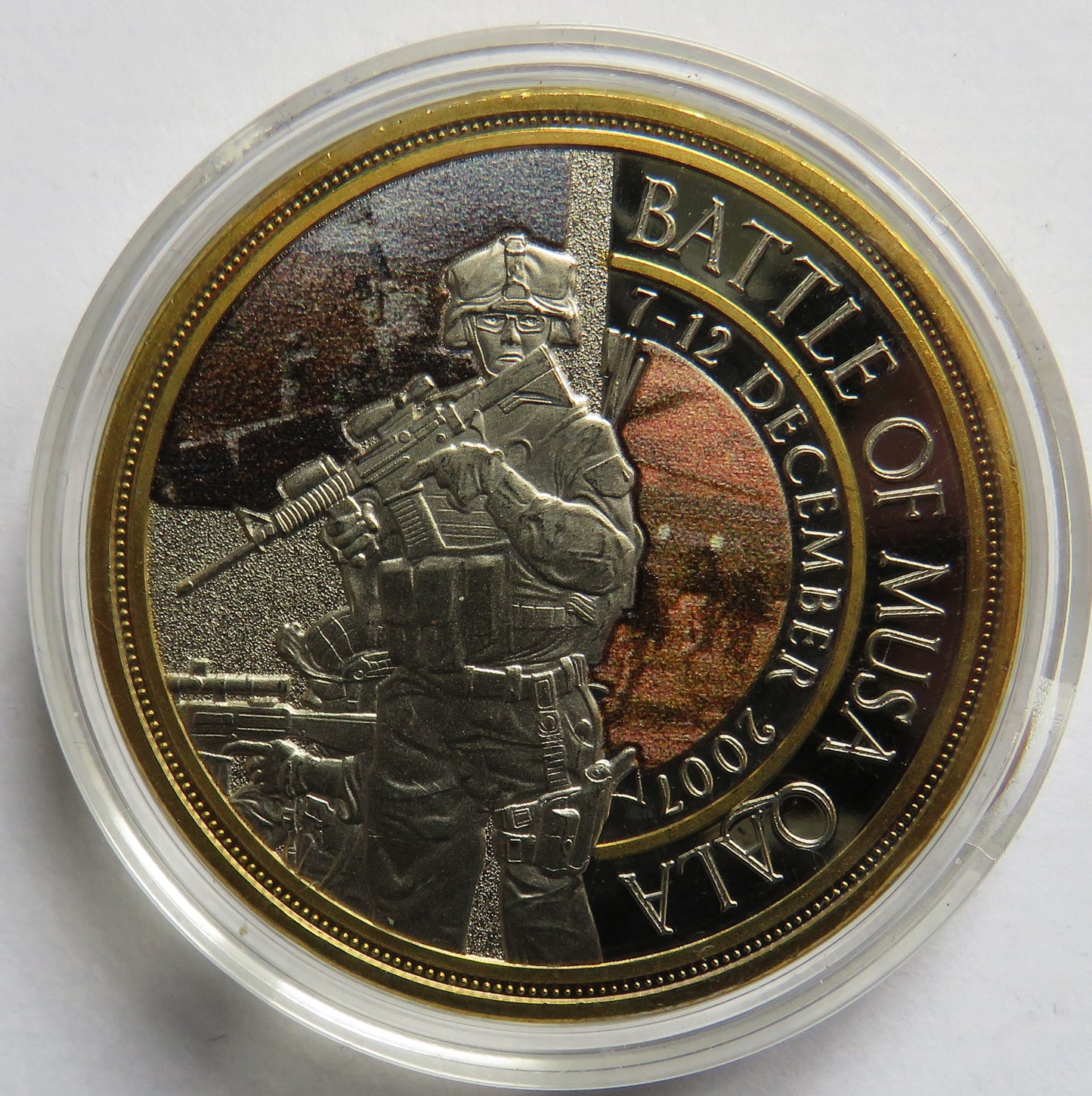Historic Battles of our Time Commemorative Coin Battle of Musa Qala