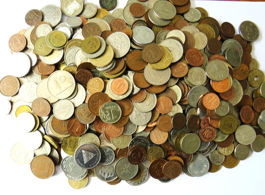 Large Collection of 7KG of Mixed World Coins