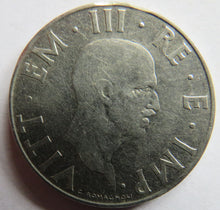 Load image into Gallery viewer, 1940 Italy 2 Lire Coin
