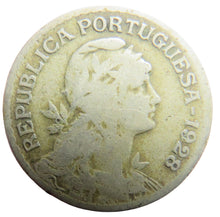 Load image into Gallery viewer, 1928 Portugal One Escudo Coin
