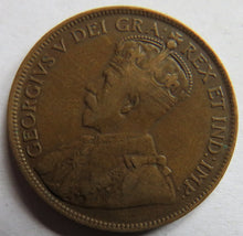 Load image into Gallery viewer, 1918 King George V Canada One Cent Coin
