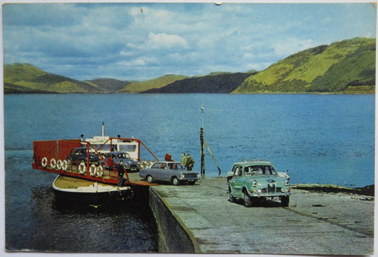 Vintage Postcard of Strome Ferry (South Jetty) Loch Carron Ross-Shire