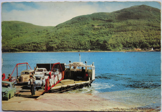 Vintage Postcard of Strome Ferry, Ross-Shire