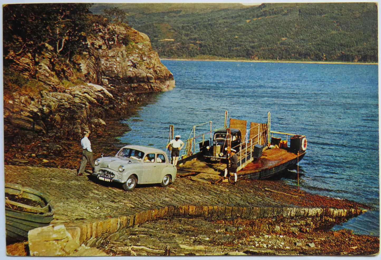 Vintage Postcard of Strome Ferry, Loch Carron, Ross-Shire