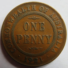 Load image into Gallery viewer, 1921 King George V Australia One Penny Coin
