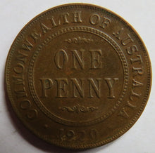 Load image into Gallery viewer, 1920 King George V Australia One Penny Coin
