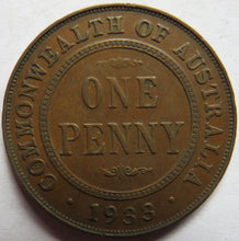 Load image into Gallery viewer, 1933 King George V Australia One Penny Coin
