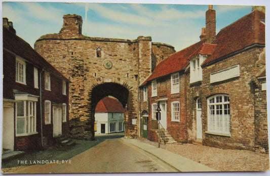 Vintage Postcard of The Landgate, Rye