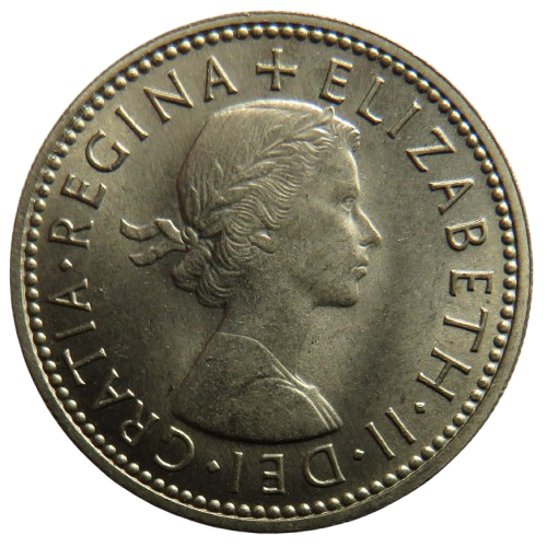 1963 Queen Elizabeth II (English) Shilling Coin In High Grade