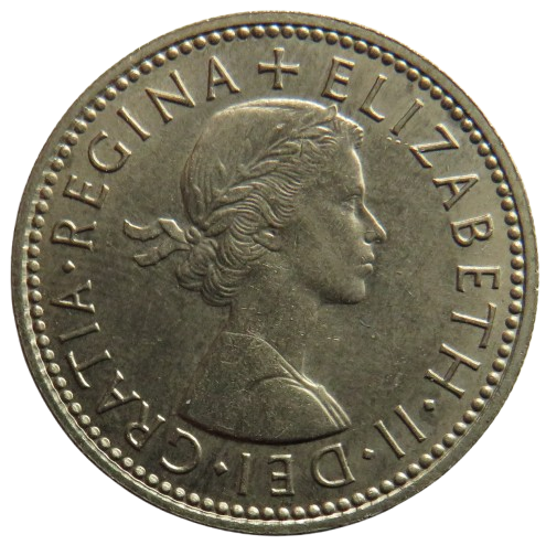 1963 Queen Elizabeth II (English) Shilling Coin In High Grade