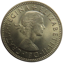 Load image into Gallery viewer, 1957 Queen Elizabeth II (Scottish) Shilling Coin In High Grade
