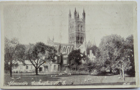 Vintage Postcard of Gloucester Cathedral
