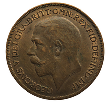 Load image into Gallery viewer, 1920 King George V One Penny Coin - Great Britain In Higher Grade
