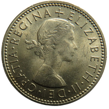 Load image into Gallery viewer, 1966 Queen Elizabeth II (Scottish) Shilling Coin In High Grade
