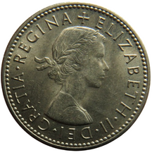 Load image into Gallery viewer, 1966 Queen Elizabeth II (Scottish) Shilling Coin In High Grade
