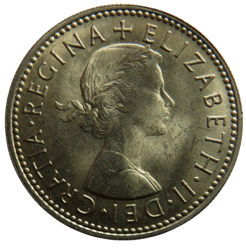 1965 Queen Elizabeth II (Scottish) Shilling Coin In High Grade