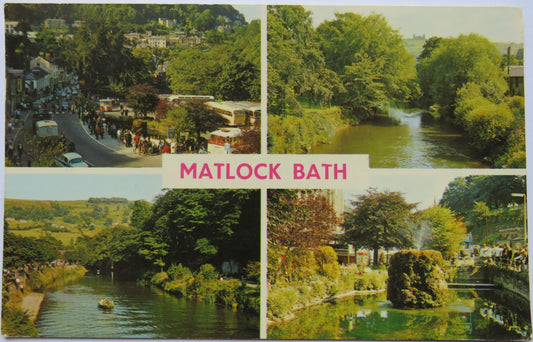Vintage Postcard of Matlock Bath