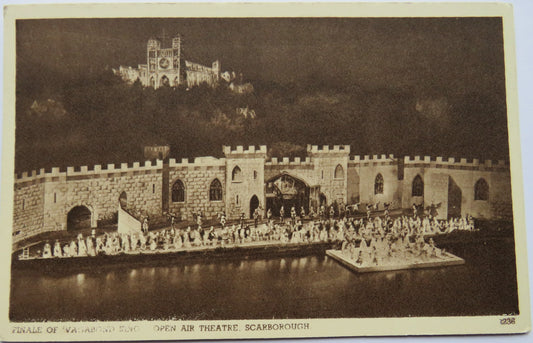 Vintage Postcard of Open Air Theatre, Scarborough