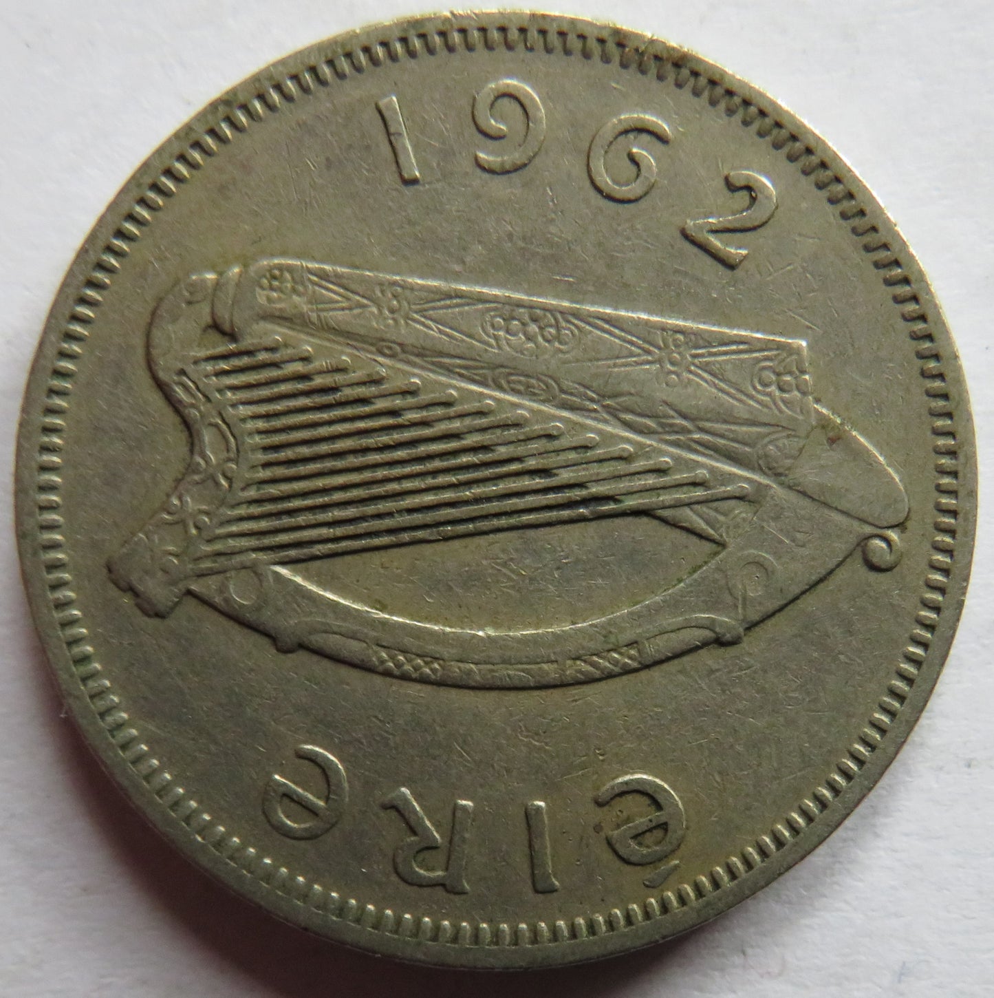 1962 Ireland Eire Florin / 2 Shillings Coin