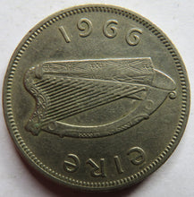 Load image into Gallery viewer, 1966 Ireland Eire Florin / 2 Shillings Coin
