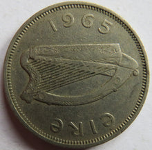 Load image into Gallery viewer, 1965 Ireland Eire Florin / 2 Shillings Coin
