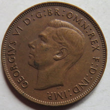 Load image into Gallery viewer, 1938 King George VI Australia One Penny Coin
