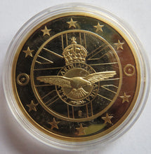 Load image into Gallery viewer, British Military Aircraft Sopwith Camel Gold Plated Commemorative Coin
