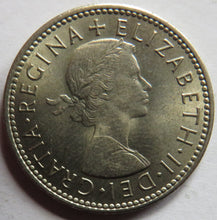 Load image into Gallery viewer, 1966 Queen Elizabeth II (Scottish) Shilling Coin High Grade
