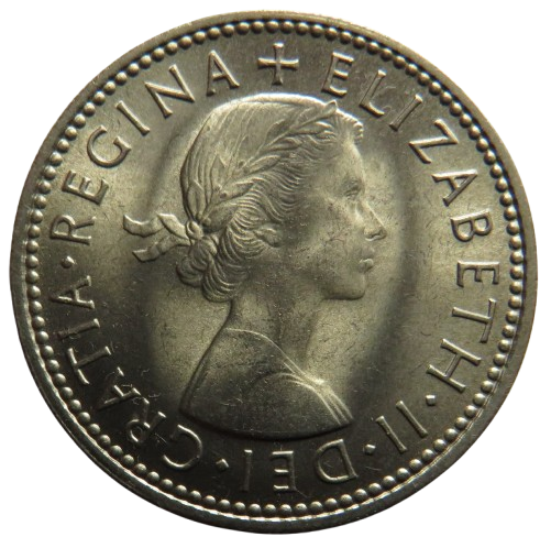 1965 Queen Elizabeth II (English) Shilling Coin Higher Grade